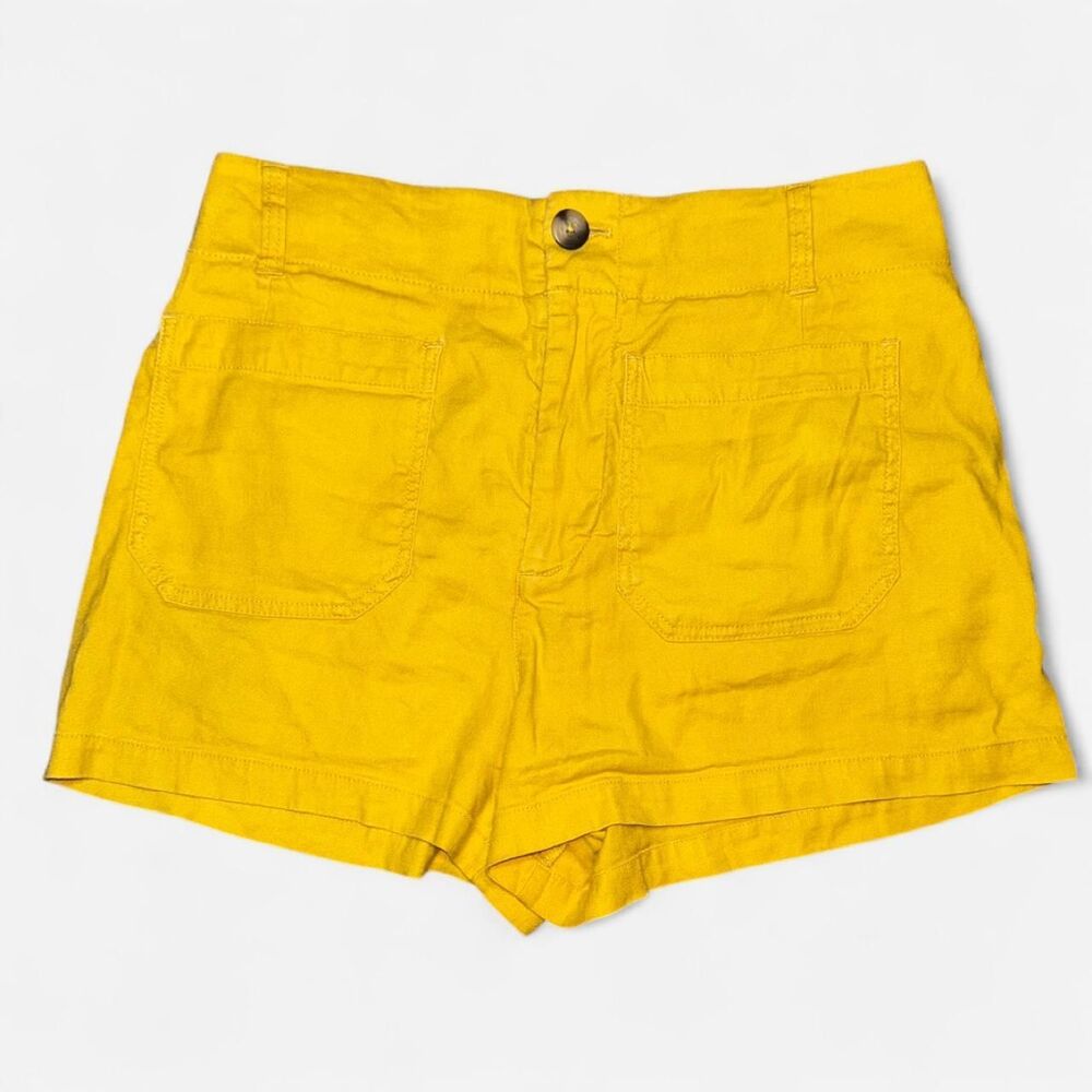 Mauve by Anthropologie Marigold Yellow Shorts; Waist Size 30
